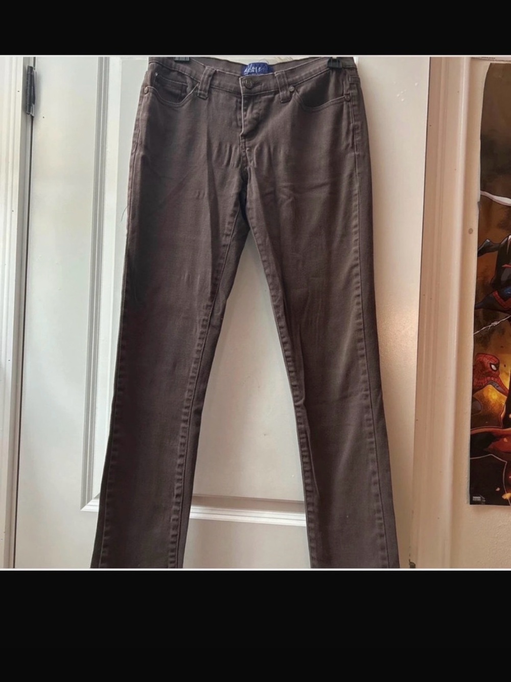 Miley Cyrus & Max Azria Women’s Straight Leg Pants in Brown